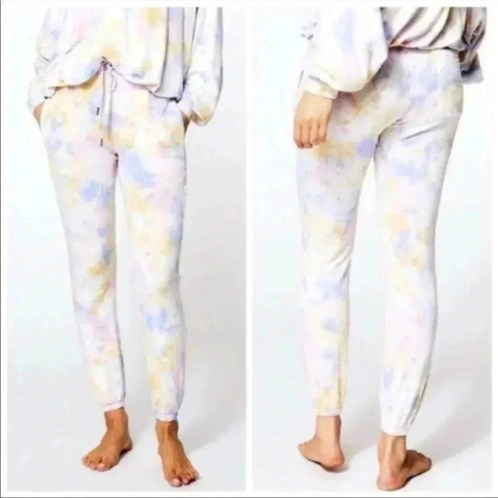 Young Fabulous & Broke Tie Dye Jogger Pants Sz S - Image 2