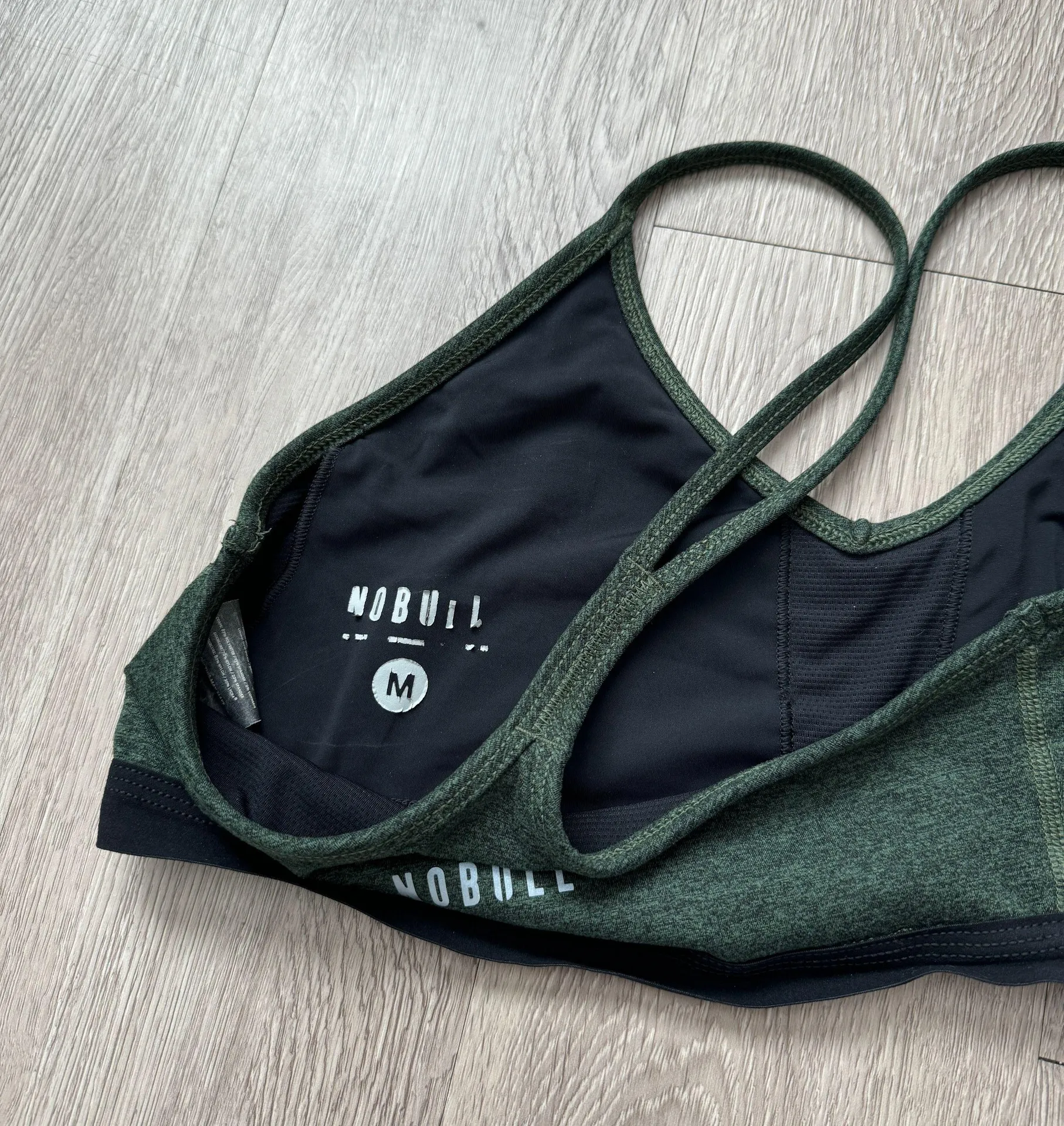 Forest Green Sports Bra - Image 4