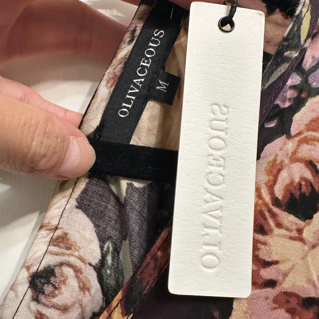 Olivaceous Floral‎ Blouse - Black and Yellow - Image 5