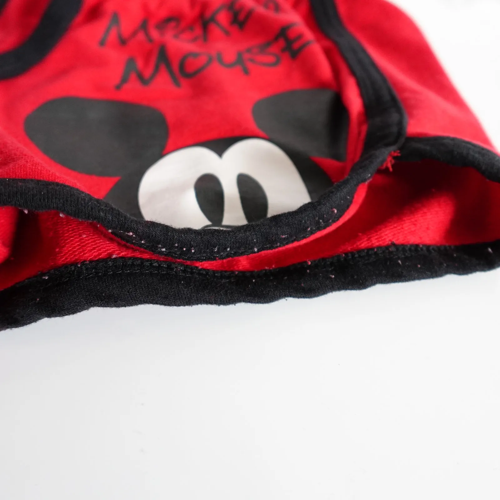 Y2K Mickey Mouse Disney Graphic Butt Drawstring Short Shorts - Image 3