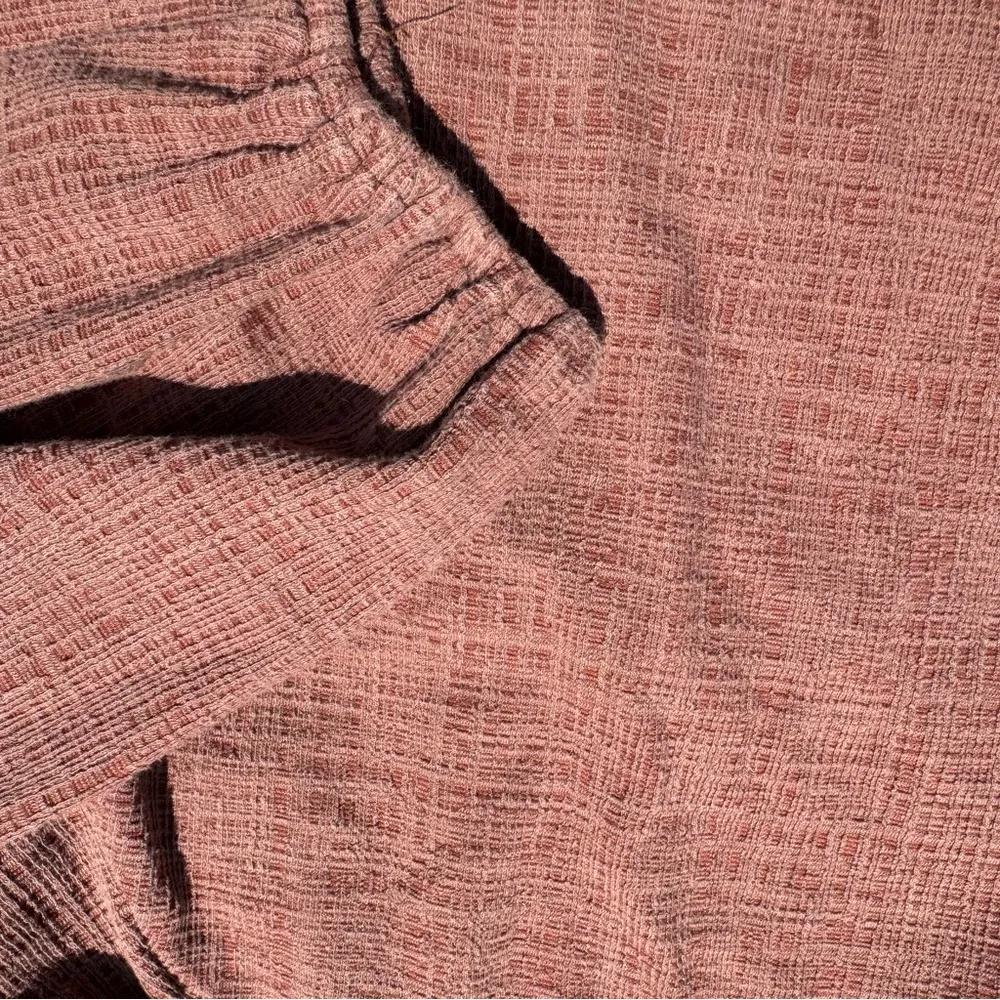 Current Air Jasia Balloon Sleeve Mock Neck Top - Image 3