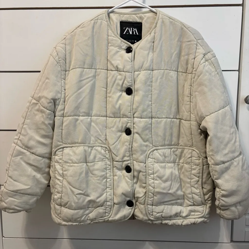 Zara Quilted Jacket - Image 2