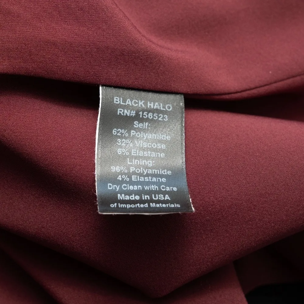 Black Halo. Vintea Sheath Dress. - Image 10