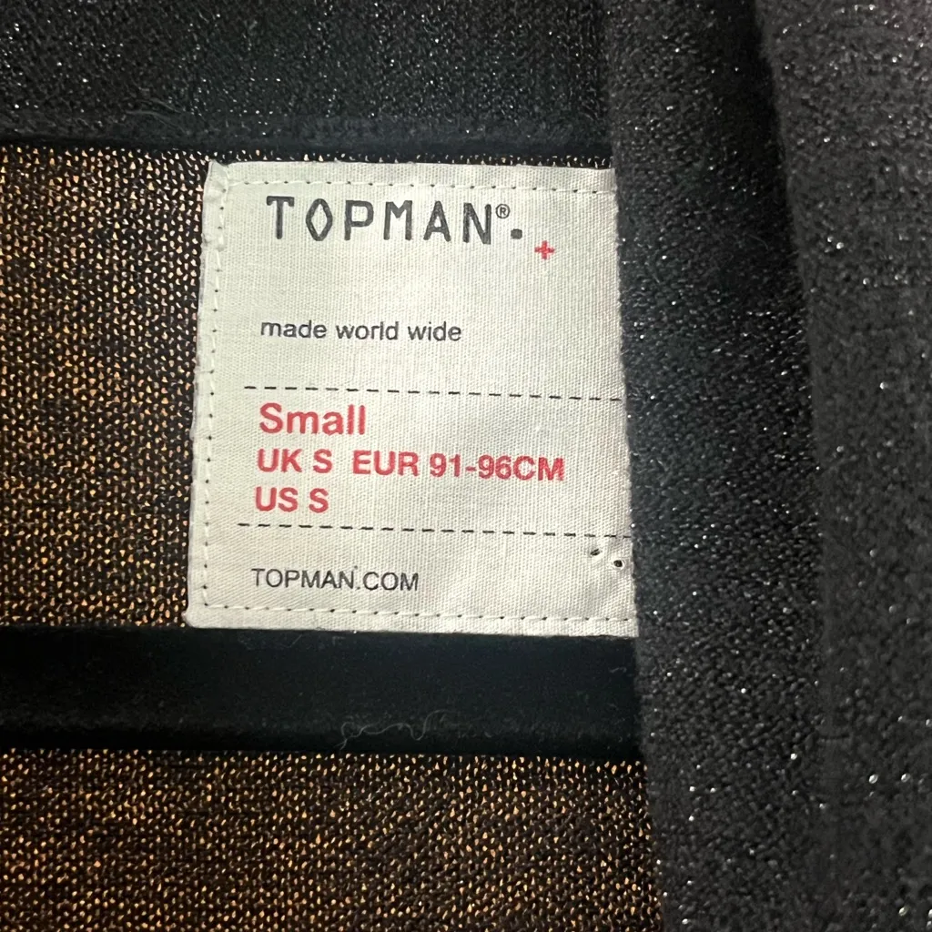 Topman shimmer cardigan Black - Image 5