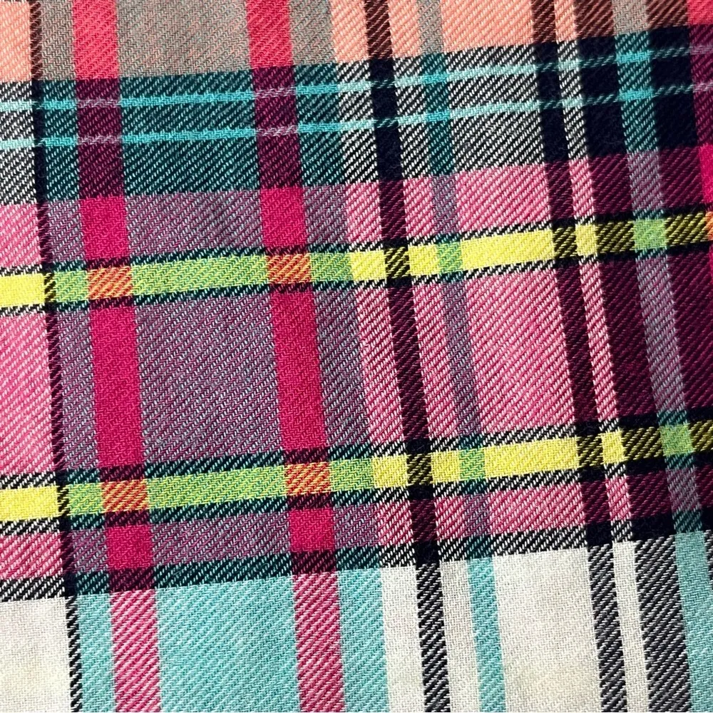 Talbots Plaid Button Down Shirt XLP – Preppy Anglercore Fishermen Camp Shirt - Image 9