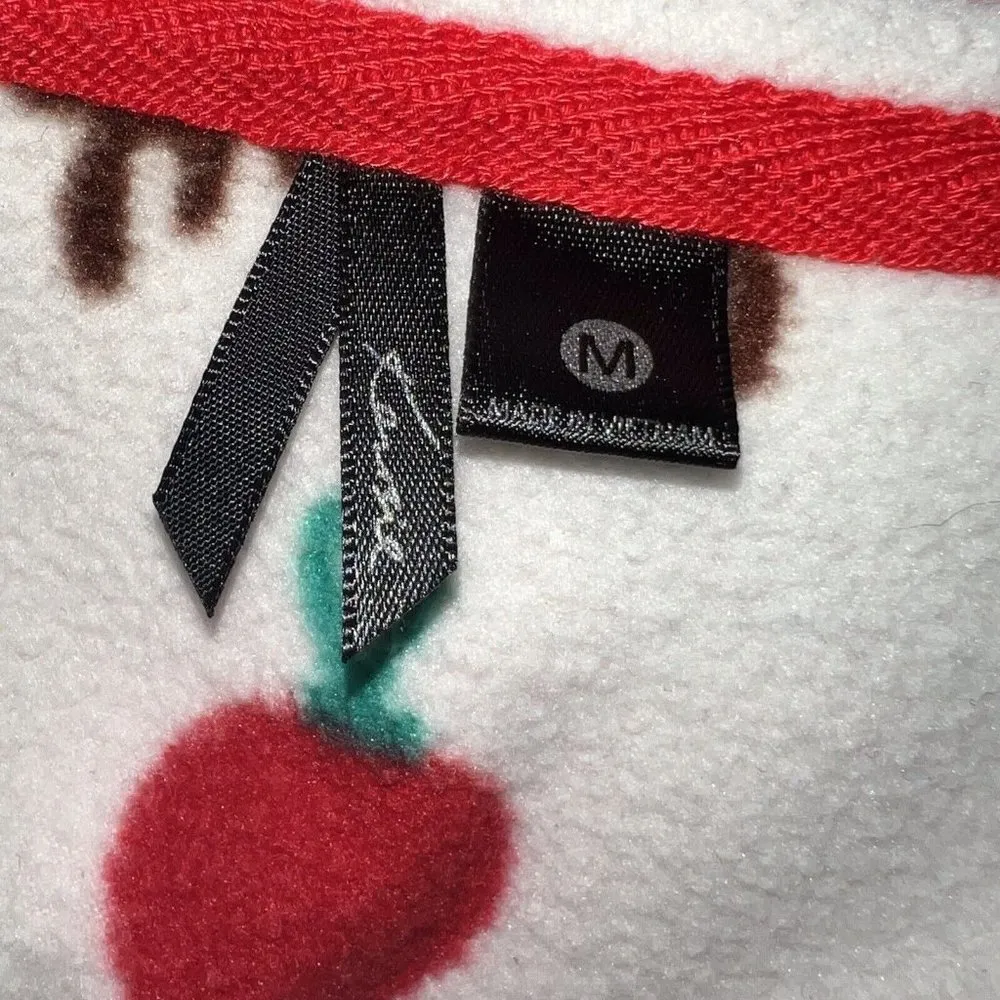 Kensie Womens Fleece Holiday Night Gown Hat Size M Owl Christmas Pajamas - Image 4