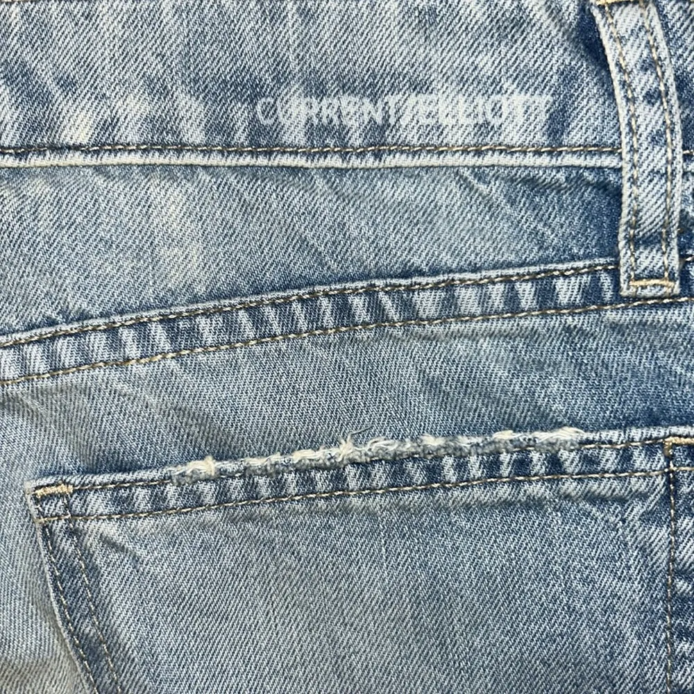 Current Elliott Vintage Distressed Patchwork Embroidered Denim Jeans Size 28 - Image 6