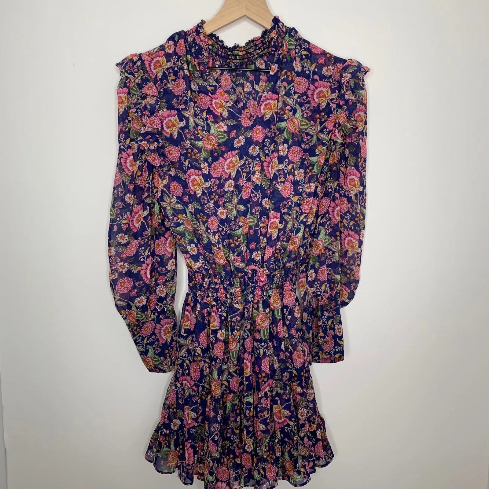 Misa Los Angeles Gianna Mini Dress Falaise Floral Womens Small - Image 5