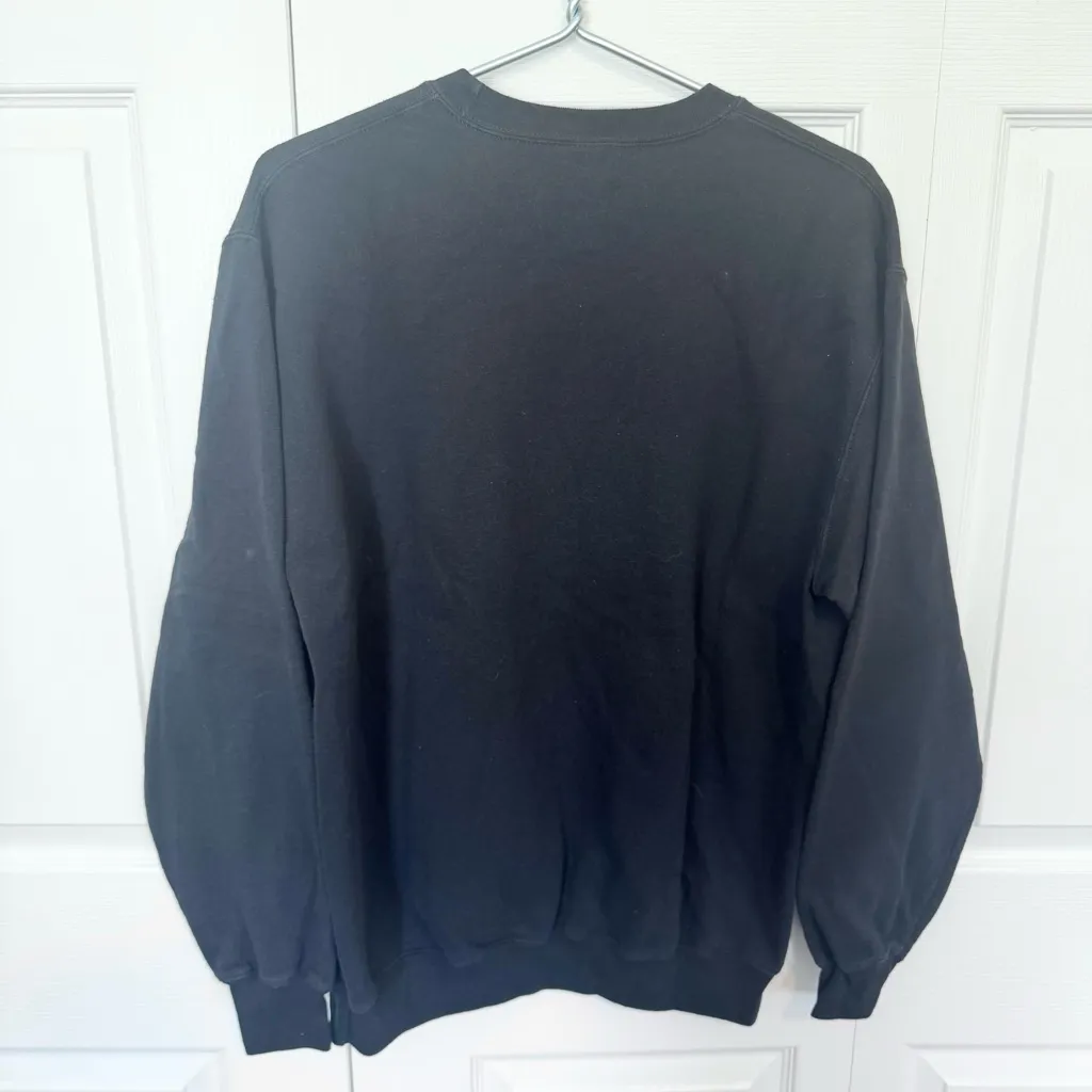 Taylor Swift “I’m the Problem, It’s Me” Puffy Black on Black Sweatshirt MEDIUM - Image 4