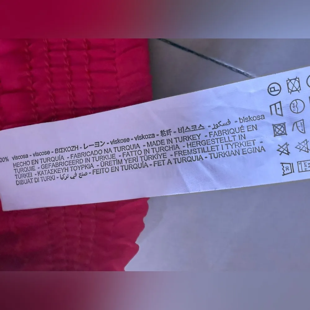 Zara Pink Magenta Elastic Waist Satin Split Hem Trousers Pants XXL hot pink - Image 7