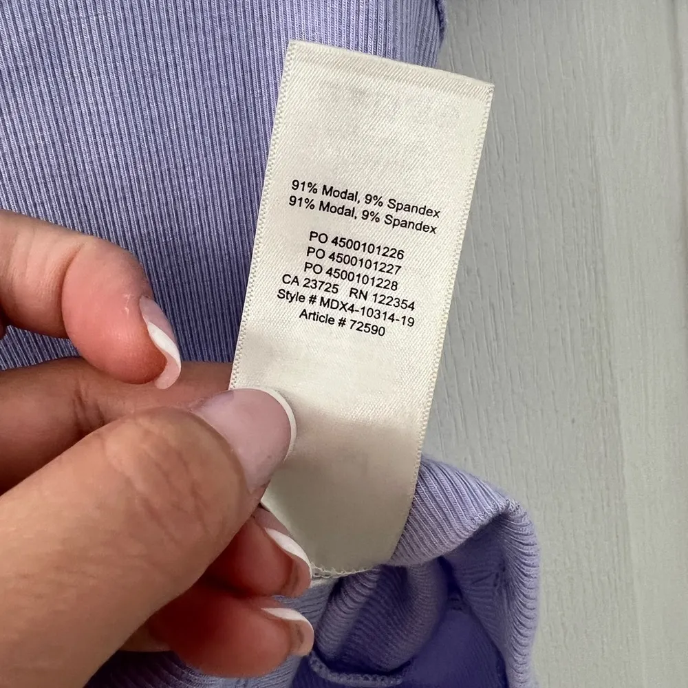 Aritzia Wilfred Meline Mock Neck Crop Top (Size M) - Image 7