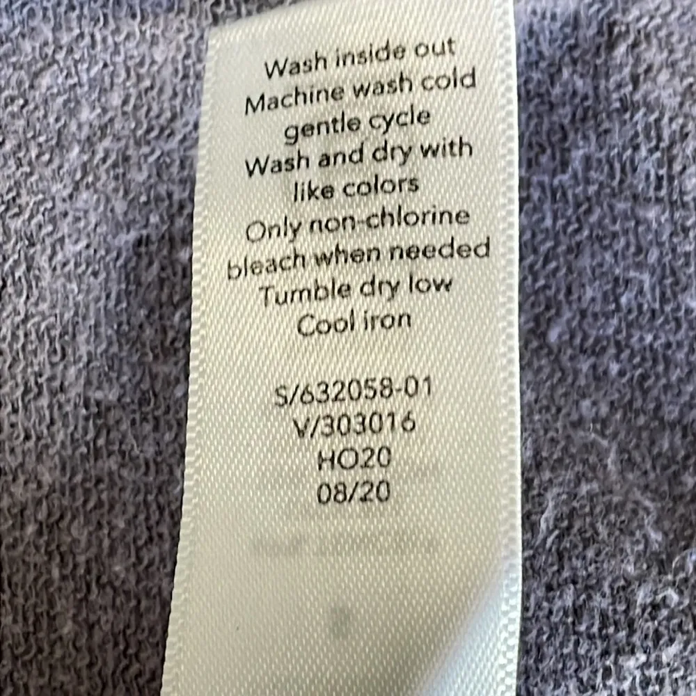 Athleta Studio to Street Sweatshirt Camo Lux Dark Blue - Image 8