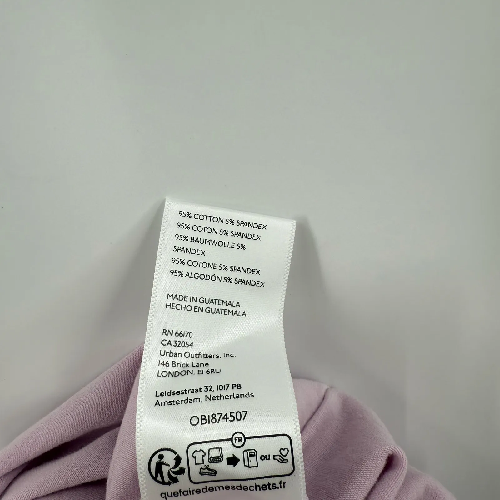 We The Free x Free People Can’t Let Go Tee Size Large Lilac Frost Lavender NWT - Image 14