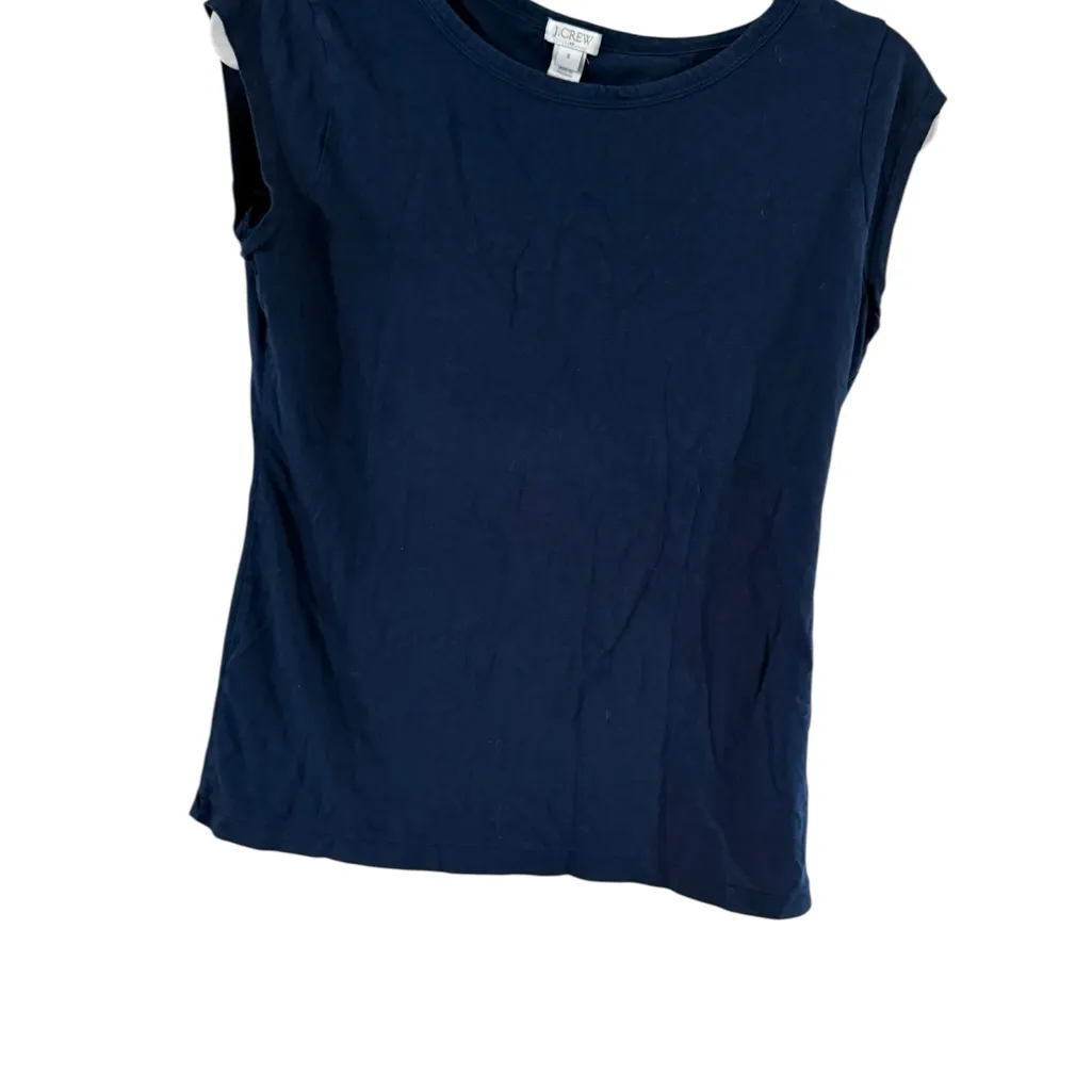 J. Crew Navy Short Sleeve Tee - Image 8