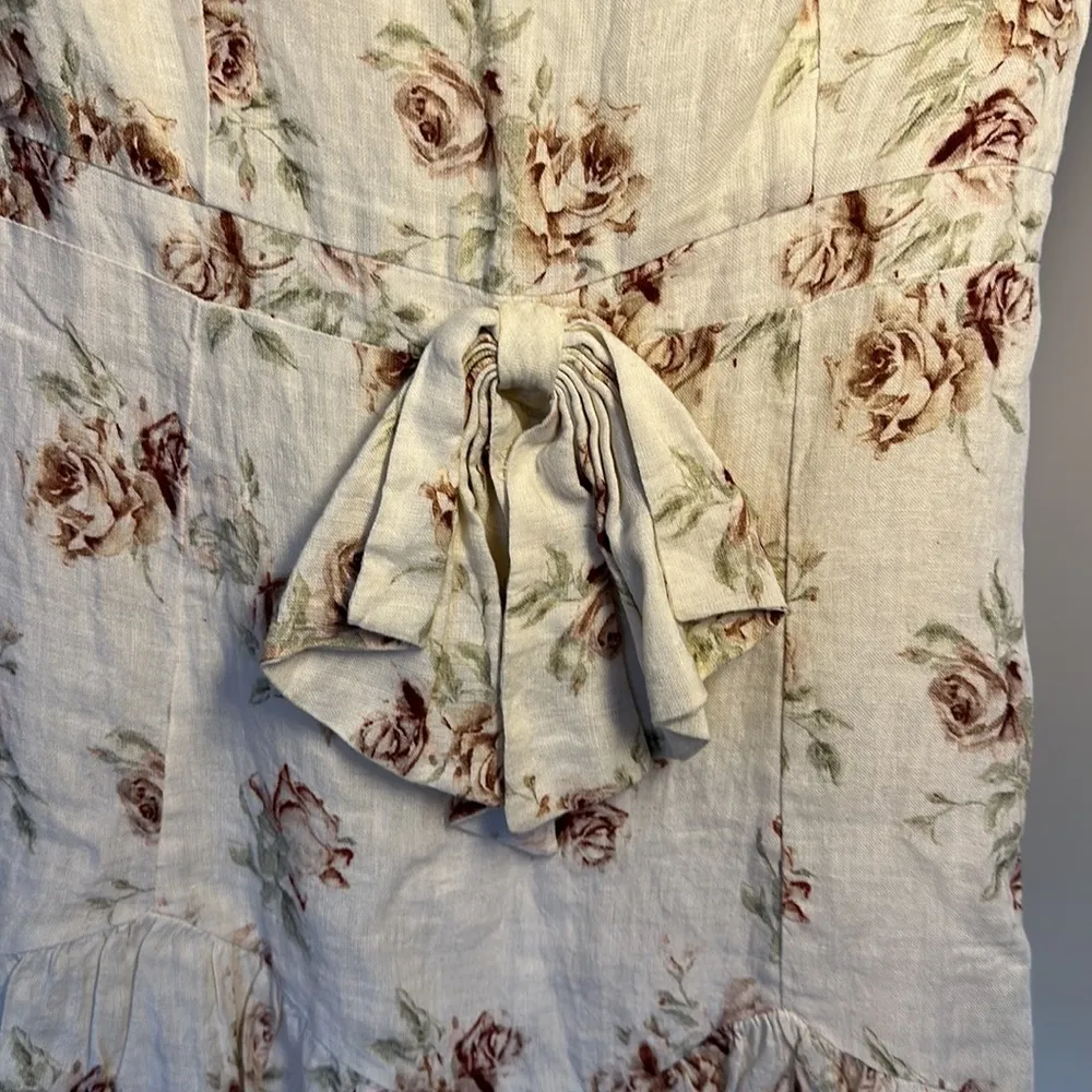 LoveShackFancy Lena Reversible Mini Dress Large - Image 7