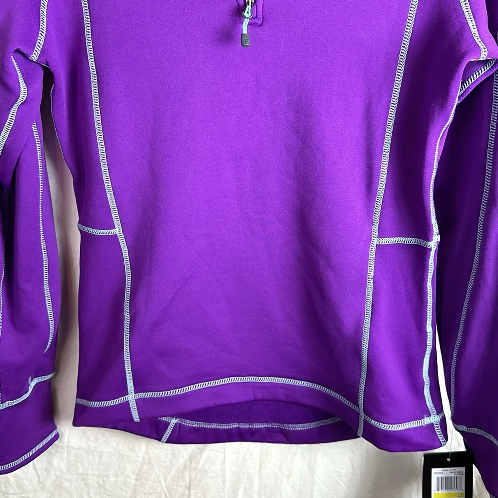 Avalanche Outdoor Women's Quarter Zip Pullover Purple Size Medium - Image 8