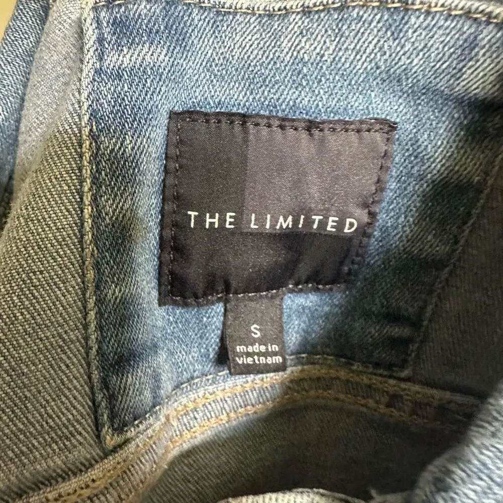Limited Too The Limited denim elevated basics minimalist S jacket - Image 3
