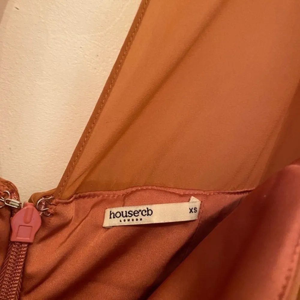 House of CB Reine Silk Rose Ruffle Midi Dress - Image 8