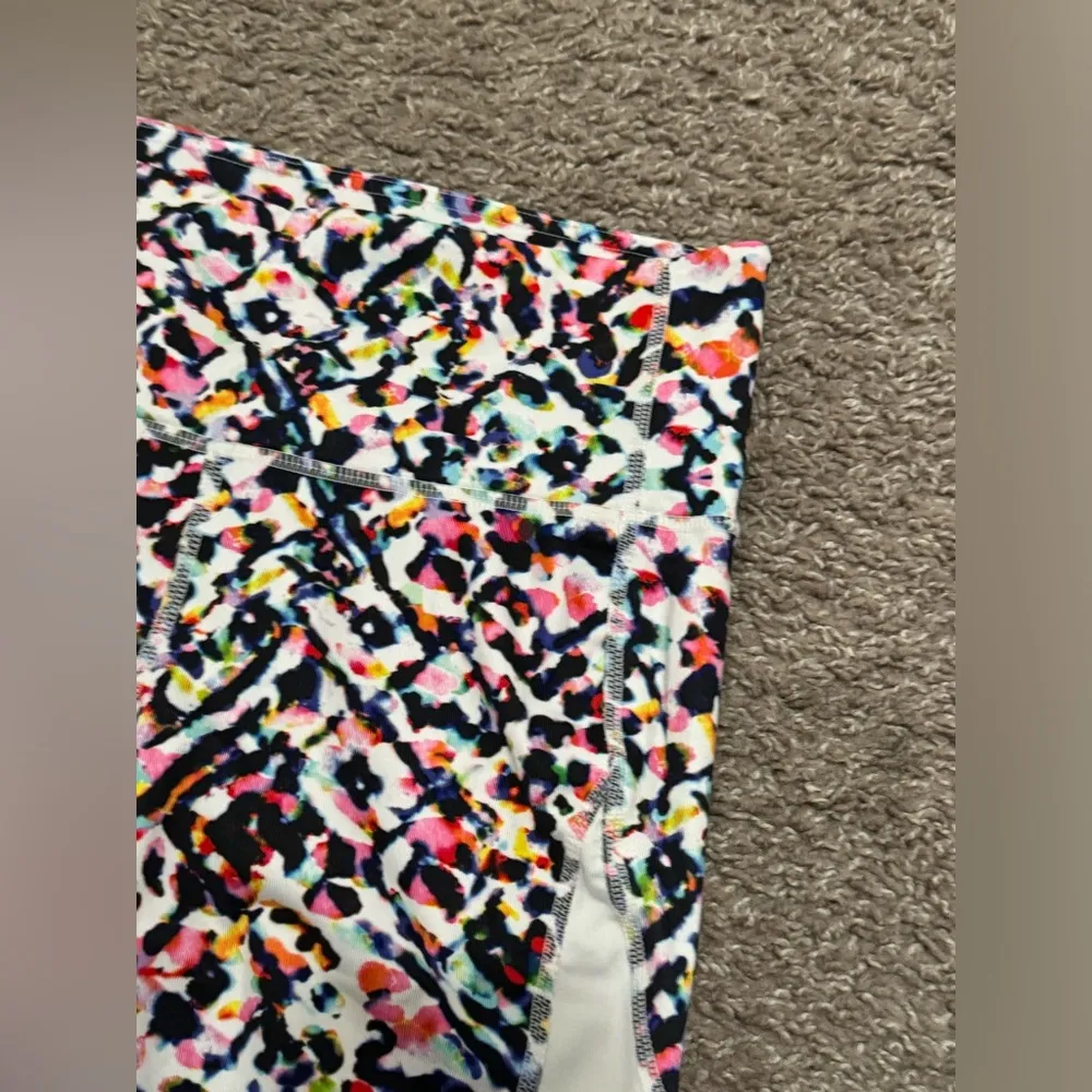 Athleta Watercolor Chaturanga Capri Leggings - Image 4