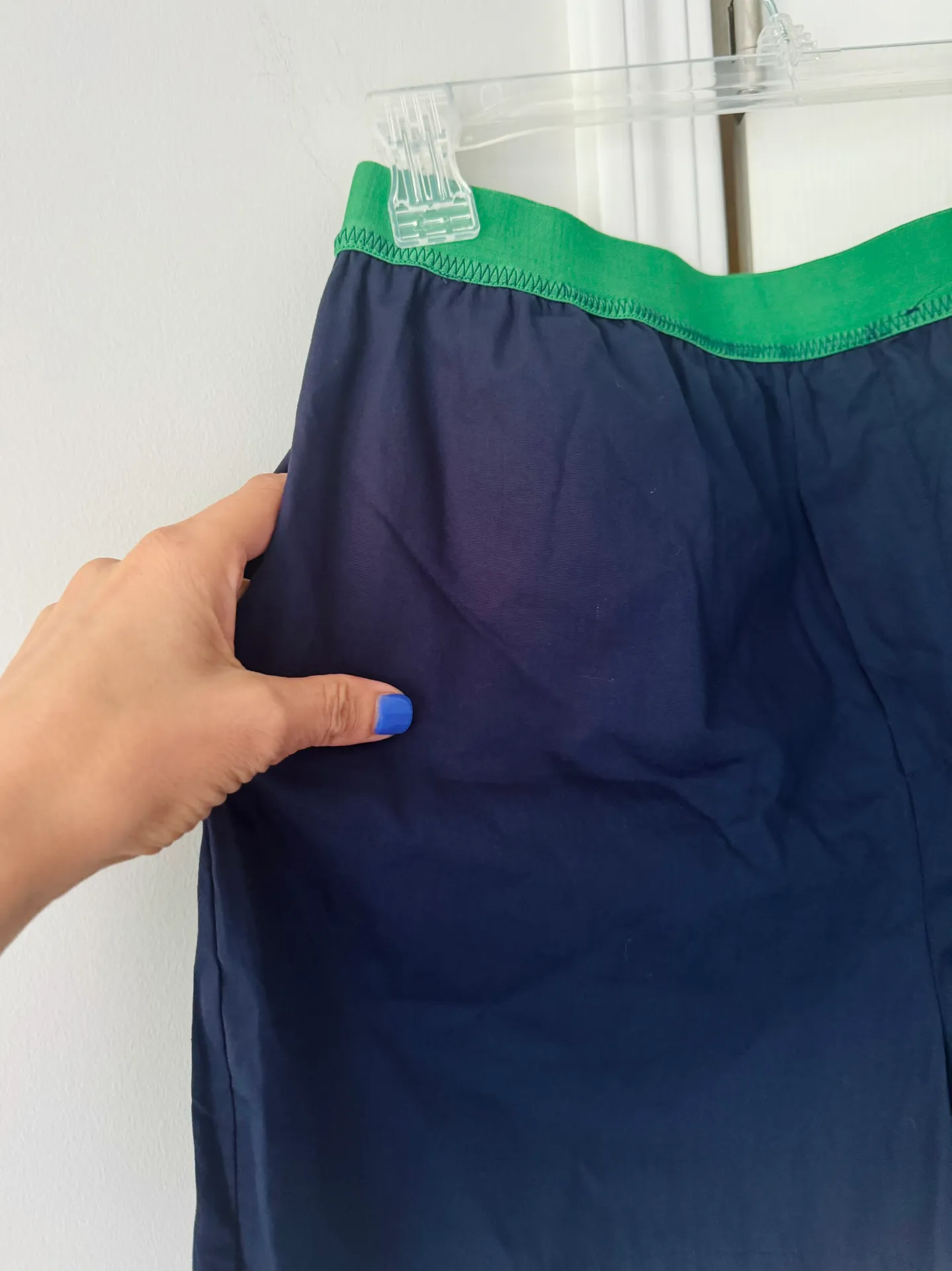 Colorblock Boxy Shorts, Size S - Image 7