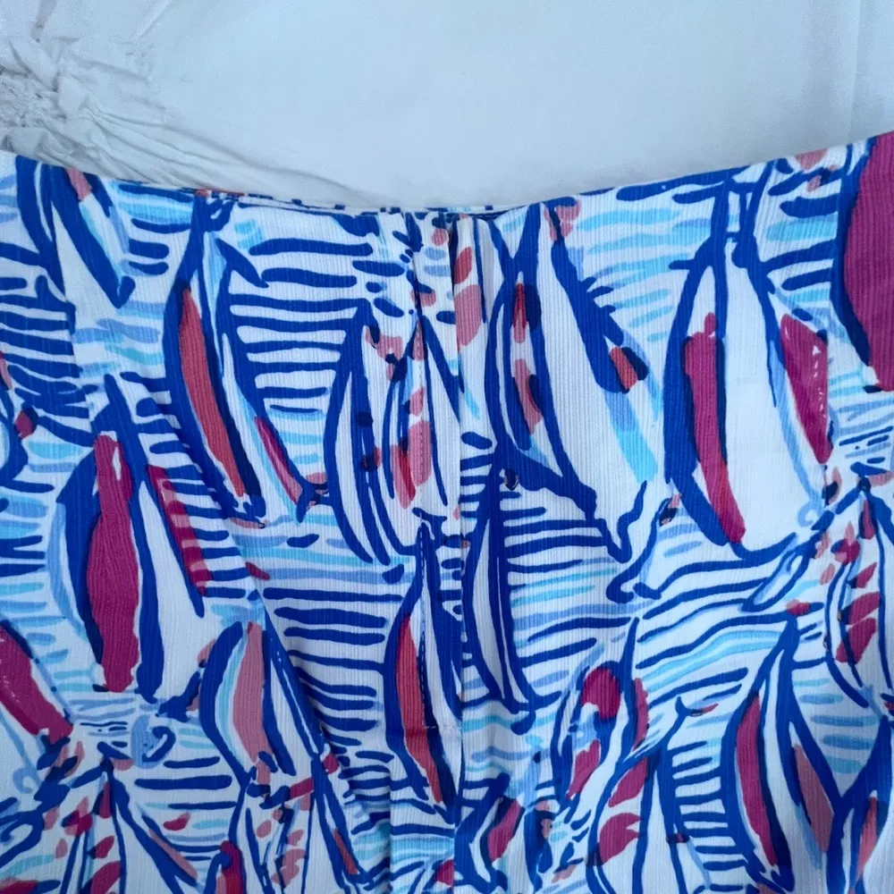 Sailboat Mini Skirt with Lace Detail, Size 2 - Image 3