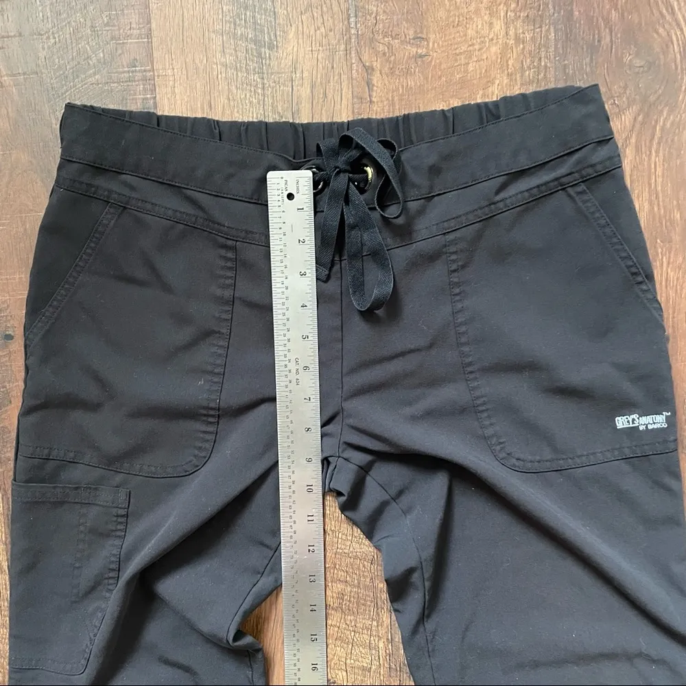 GREY’S ANATOMY black scrubs-drawstring pants - Image 6