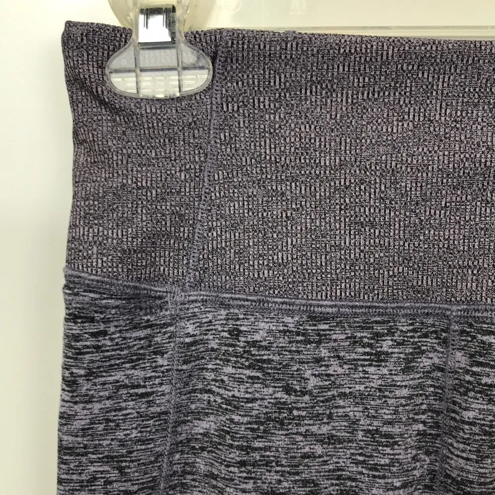 Calia by Carrie Underwood Women’s Athletic Ruched Lavender Black Leggings - Image 3