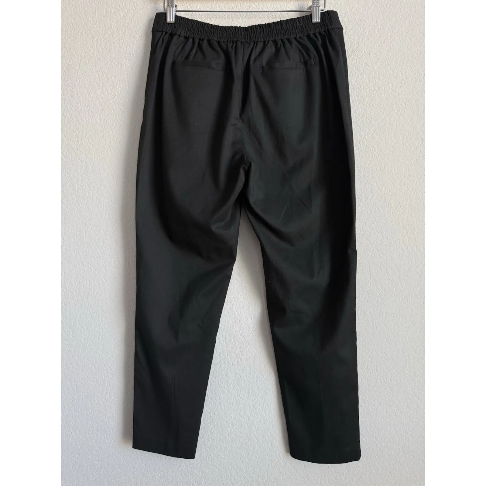 Chaps Icon Black Casual Pant Elastic Pull On Black Women's Size M NEW Stretch - Image 6
