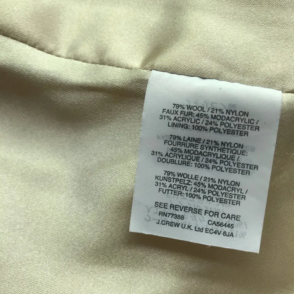 Like New! Tall  J. Crew wool coat - Image 6