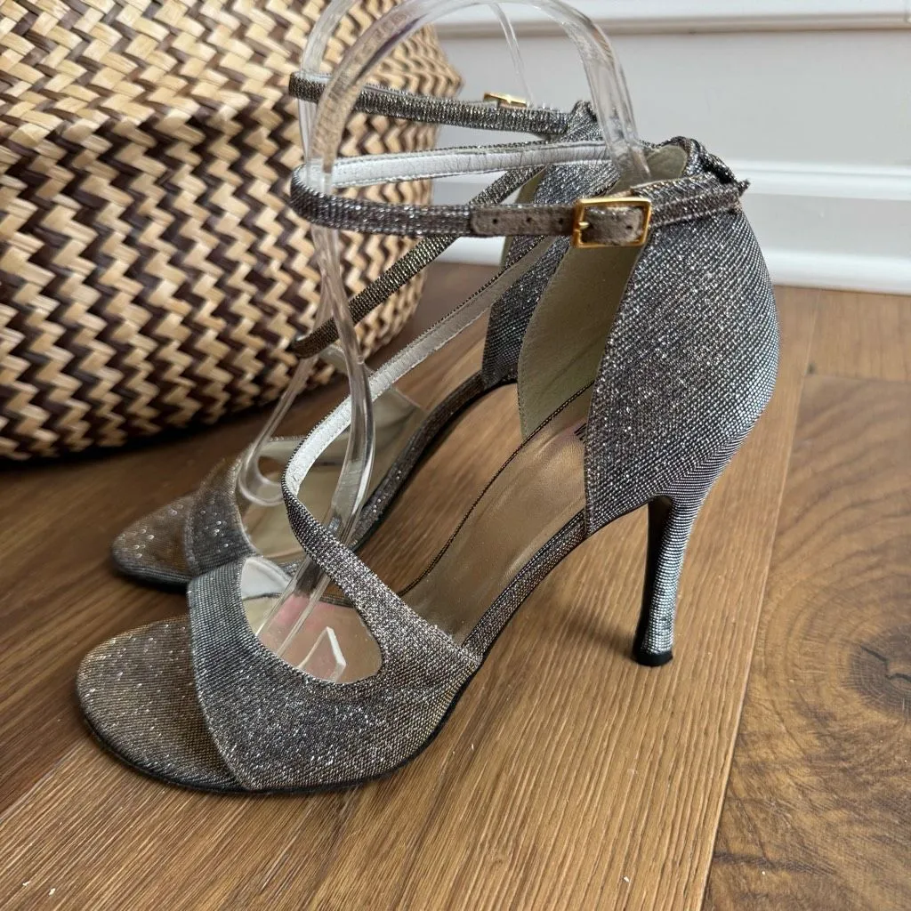 Stuart Weitzman Vixen Heels Pyrite Nocturnal 8 - Image 5