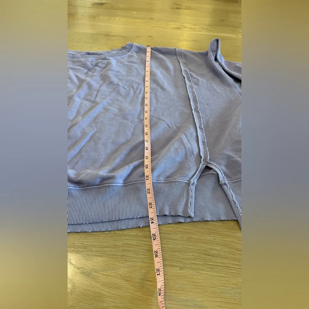 American Eagle  soft oversized big hug sweatshirt purple size medium - Image 7