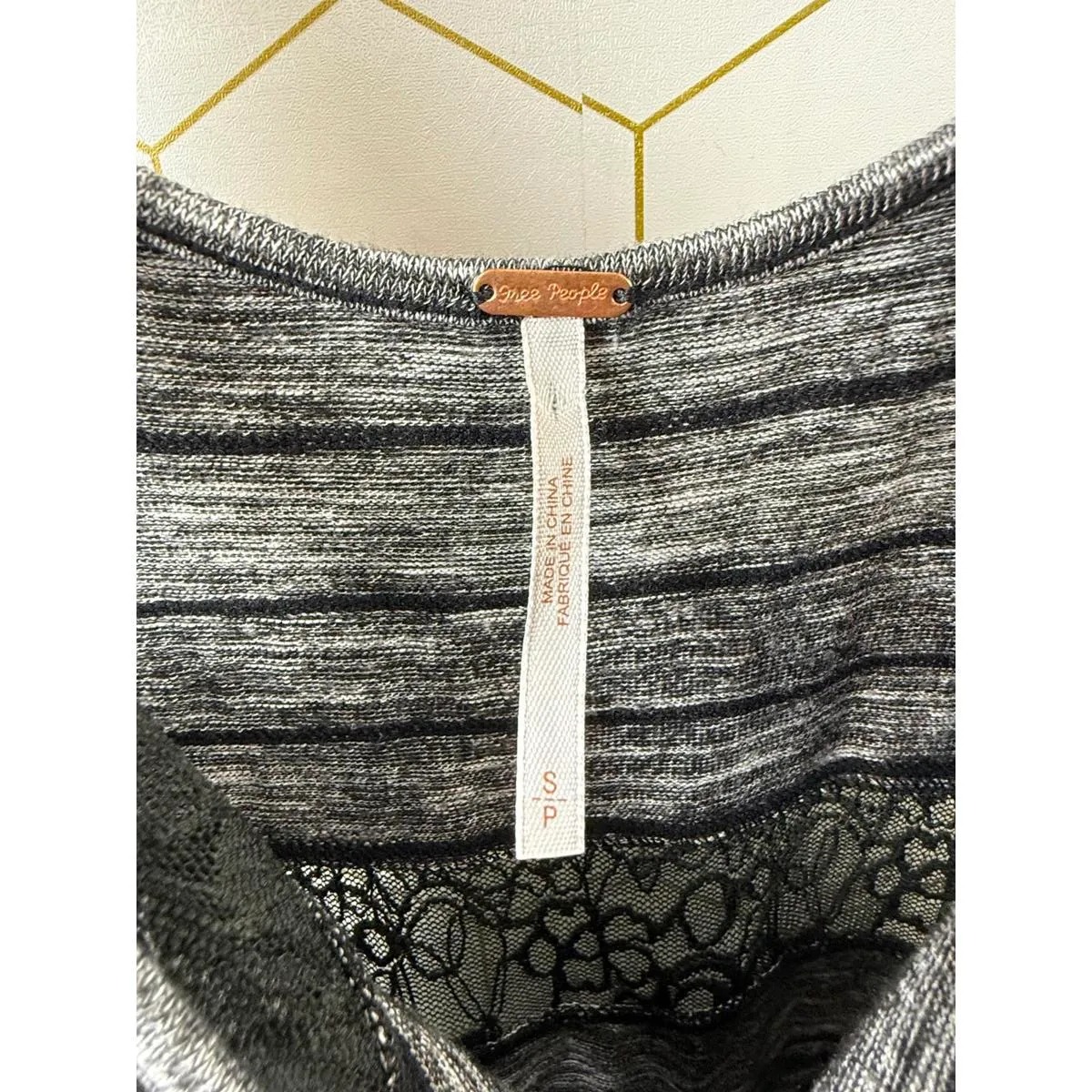 Free People Gray Hazy Daze Lace Maxi Dress - Size - Small - Image 6