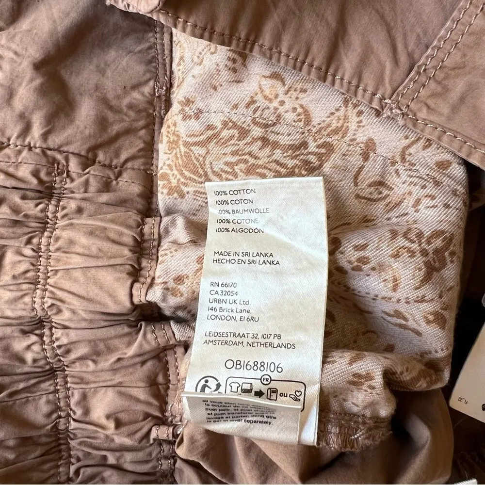 Anthropologie Pilcro Low-Rise Relaxed Flare Cargo Pants NEW Size 34 - Image 8