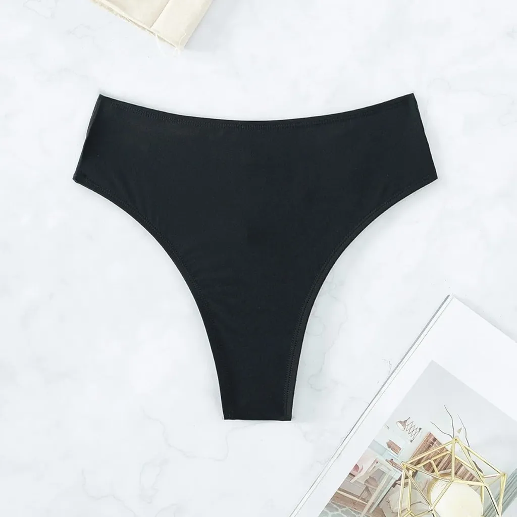NWT Cut Out High Waisted ThongBikini Bottoms - Image 3