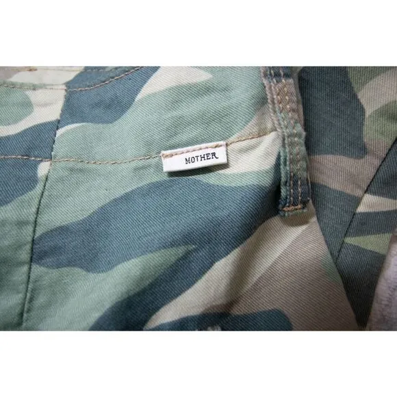Mother Shaker Chop Crop Camouflage High - Image 10