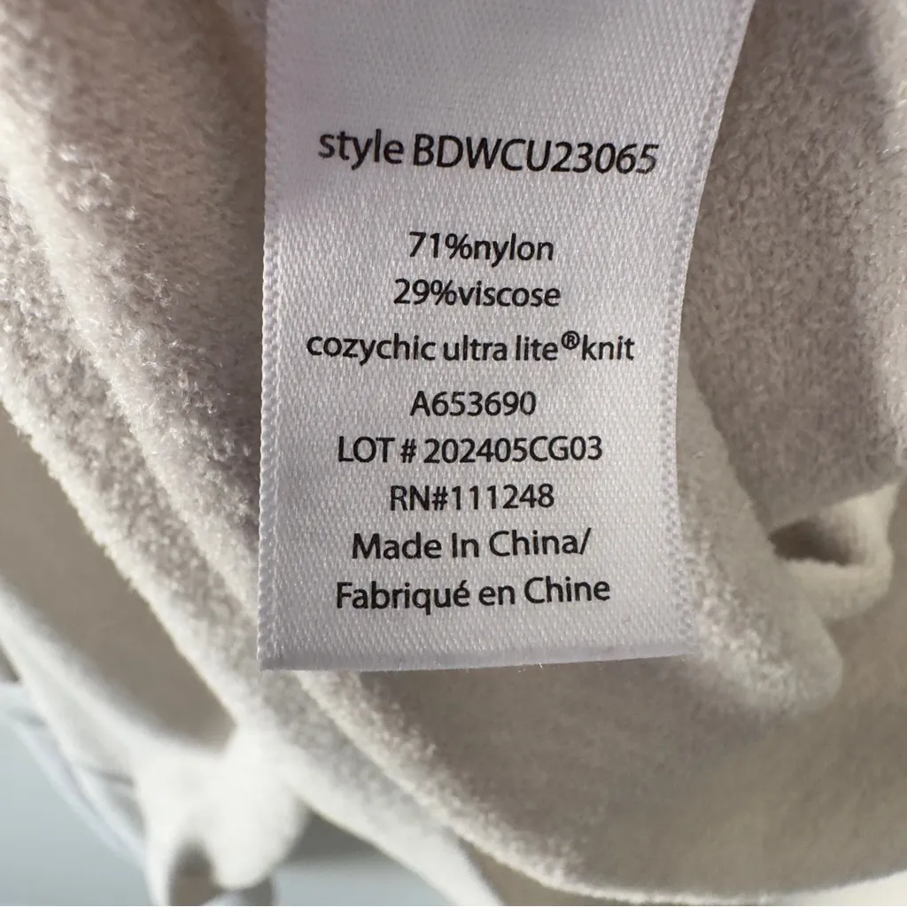 Barefoot Dreams CozyChic Ultra Lite Off-white Long Cardigan Open Front Soft 2X - Image 10