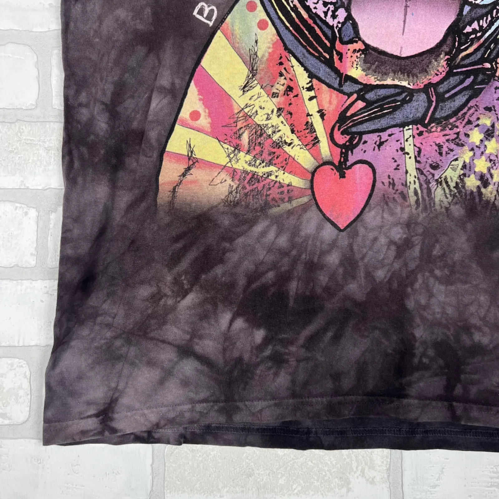 The‎ Mountain Pit Bull Tie Dye T-Shirt Colorful Dog Graphic XL - Image 3