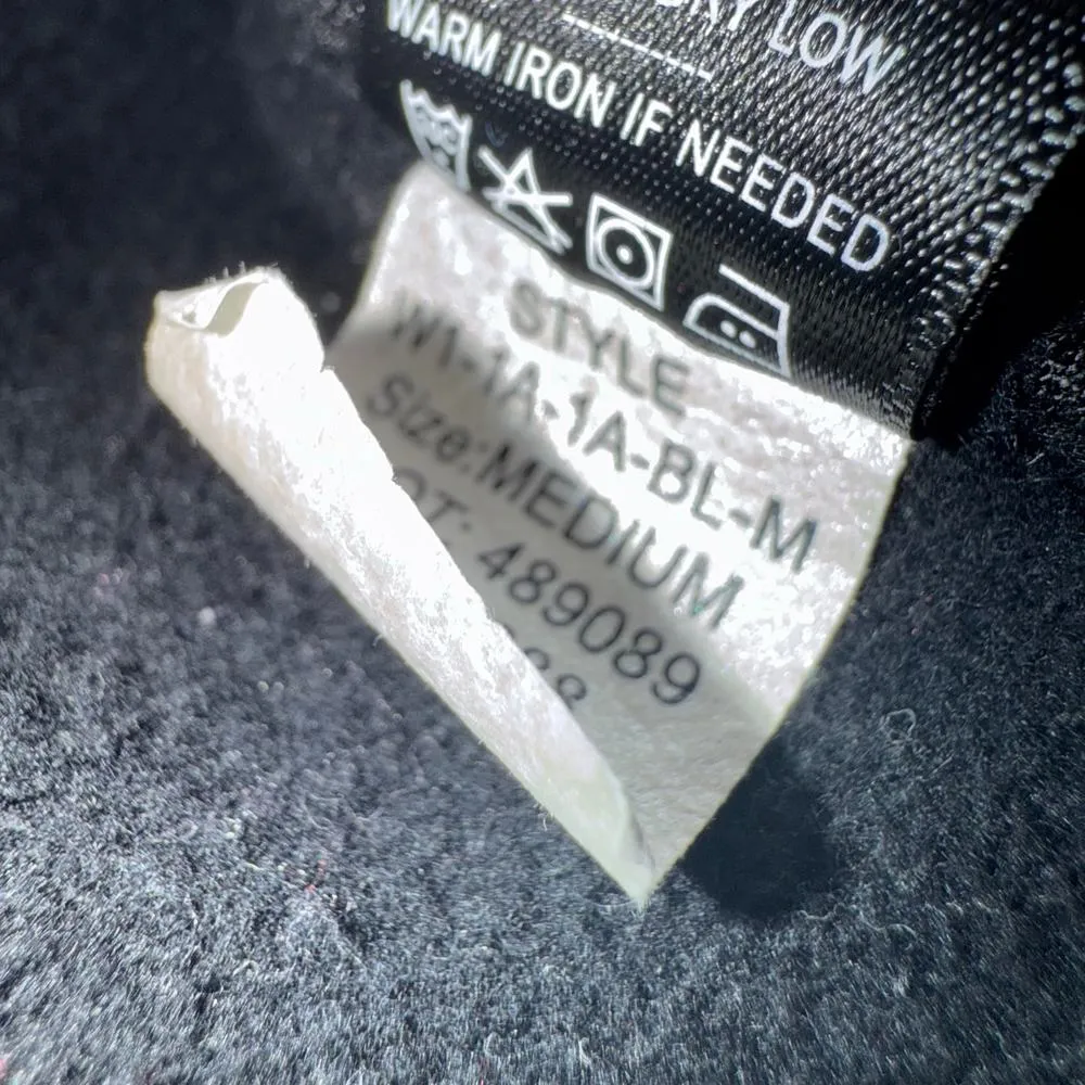 American Giant Black Classic Full Zip Fleece Hoodie Size Medium - Image 11