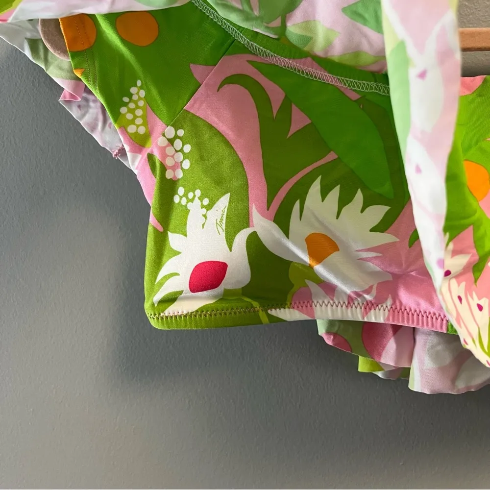 Trina Turk La Palma Off The Shoulder Top Sz 6 NWT Multicolored TOP ONLY - Image 9