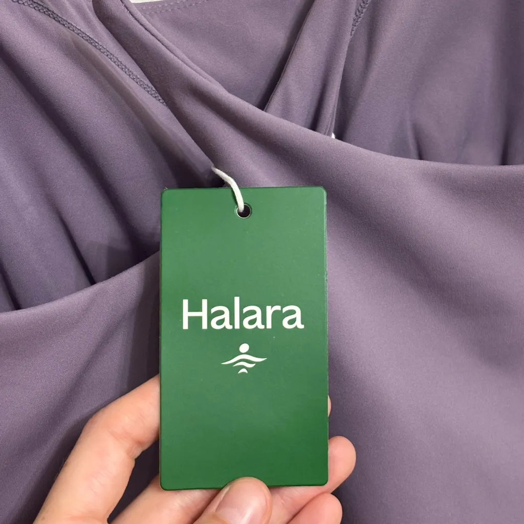 NWT Halara SoftlyZero Plush Backless Active Dress in Tulip Purple - Size L - Image 5