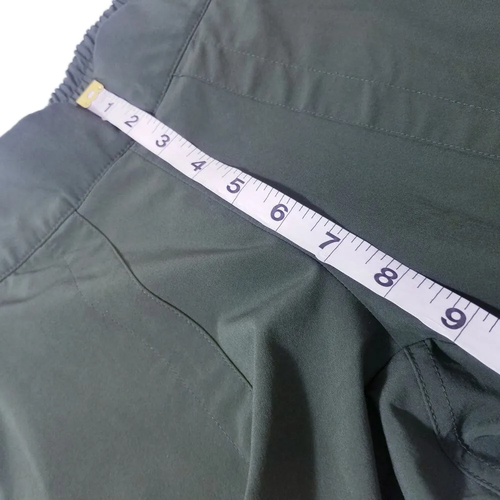 Athleta Green Chelsea Cargo Pants Multi Pockets Gorpcore Pull On - Image 8