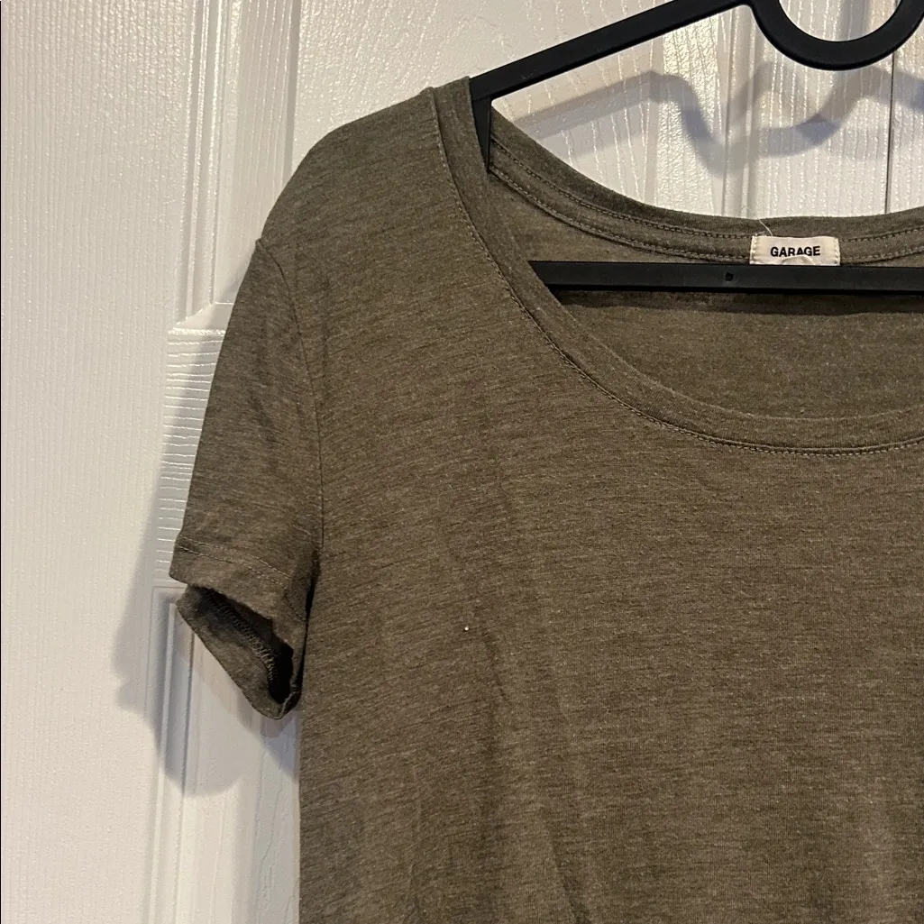 Garage Olive Short Sleeve Tee - Image 4