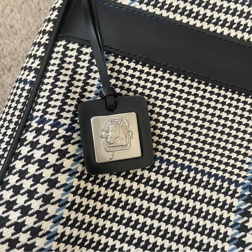New Ralph Lauren Houndstooth Bag - Image 4