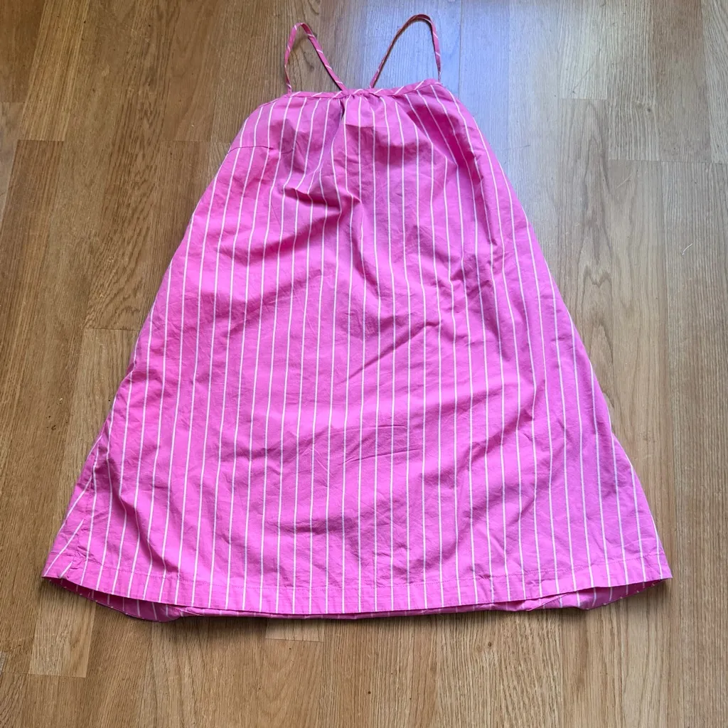 A New Day Pink Striped Mini Dress - Image 4