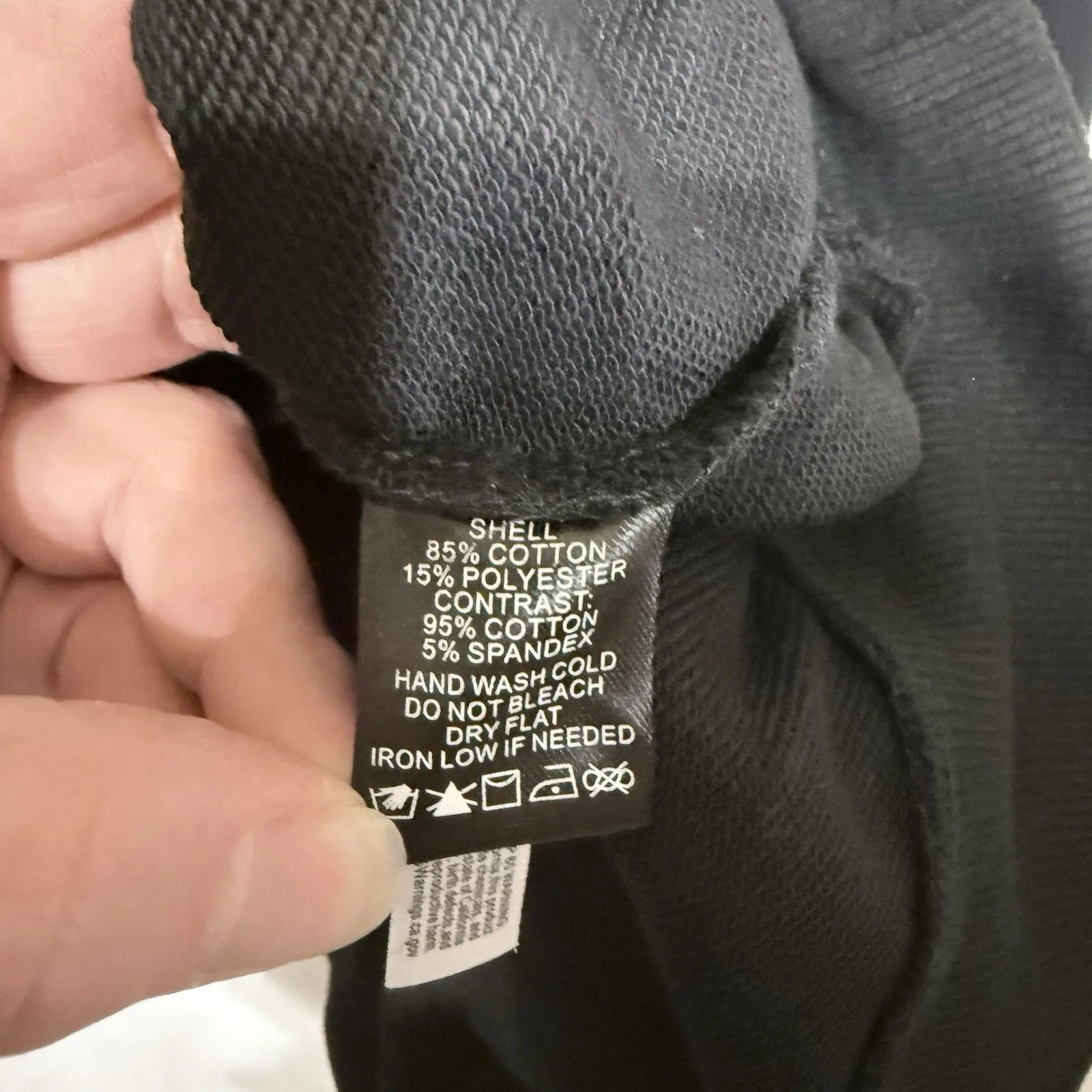 Fantastic Fawn Black Sequin Drink Applique Pullover Sweatshirt Mini Dress Size M - Image 9