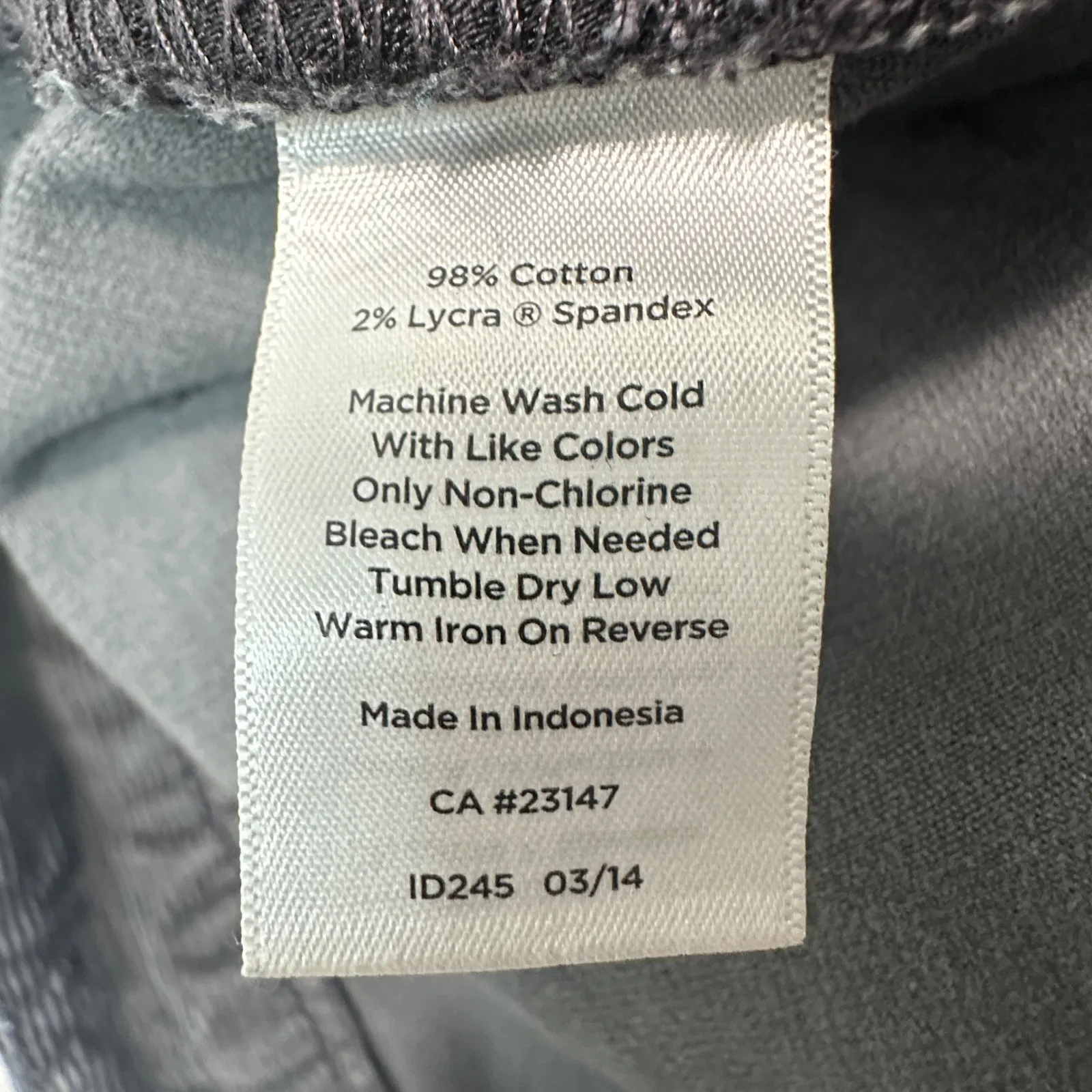 Talbots Petite Heritage Corduroy Pants Gray Flared Women 6p Academia Capsule - Image 9