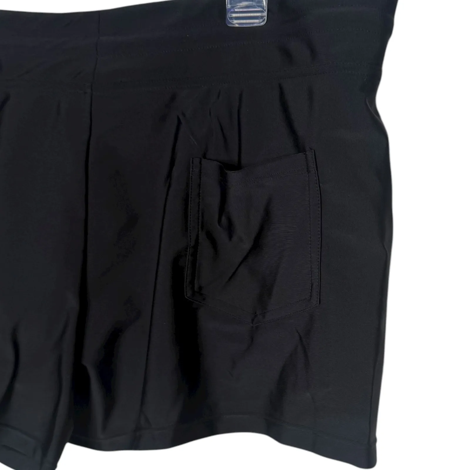 Kona Sol Women's Black High Coverage Swim Shorts Size XL Board Shorts  NEW‎ - Image 2
