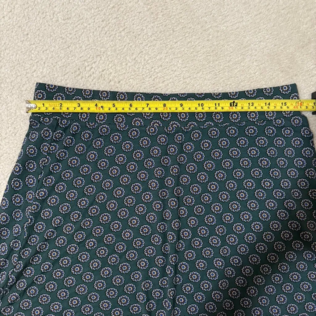 Boden Jersey Wrap Mini Skirt in 14R Blue Size 14 - Image 2