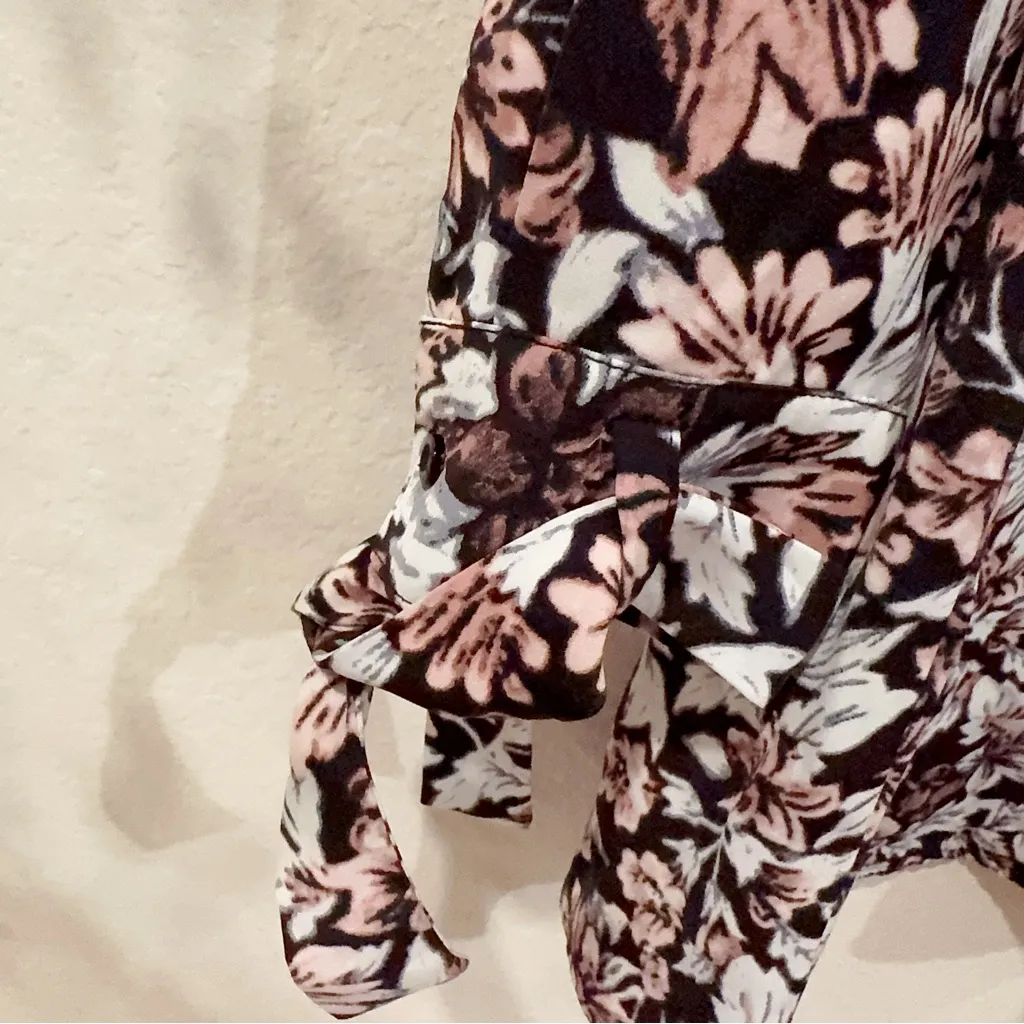 The Fifth Label Anytime Anywhere Long Sleeve Mini Dress in Floral Haze XS NWT - Image 9