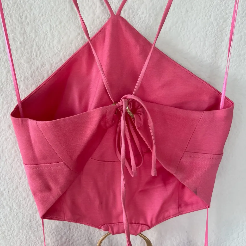 NWT Cult Gaia Nadeesha Dress in Blossom Pink - Image 7